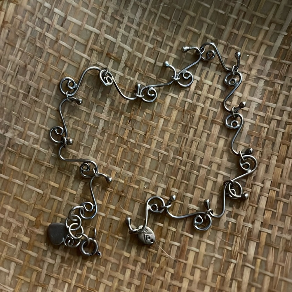 Retired Sterling Silver Silpada Anklet